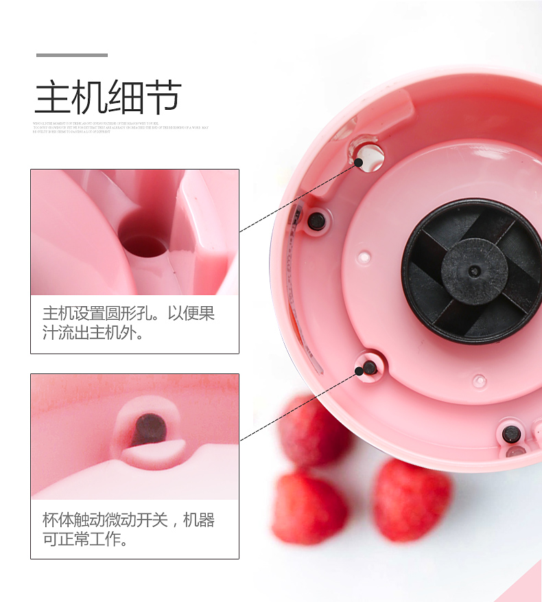 ép hoa quả cầm tay Máy ép trái cây cầm tay Joyoung / 九 3 L3-C1 nhà máy ép trái cây và rau quả mini đa chức năng - Máy ép trái cây máy xay philip cầm tay