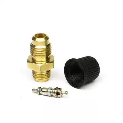 Automotive air conditioning 508 Passat compressor filling nozzle Pure copper pipe fluorine filling connector