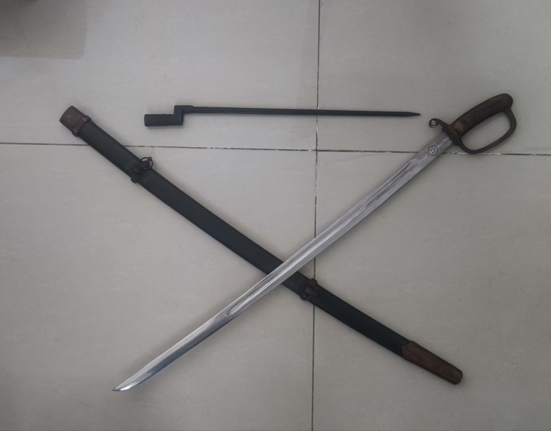 Replica of Soviet Chashik Antique Saber, Moxing Nagannan Unsharpened Craft Weapon