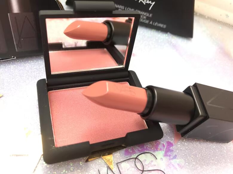Bộ đếm Mỹ NARS Nas 2017 Giáng sinh phiên bản giới hạn son môi pha lê bóng má hồng hình tam giác set set set kẻ lông mày nam