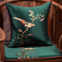 Chinese pillow mahogany sofa cushion bedside large backrest YG35 living room Chinese style large pillow waist pillow