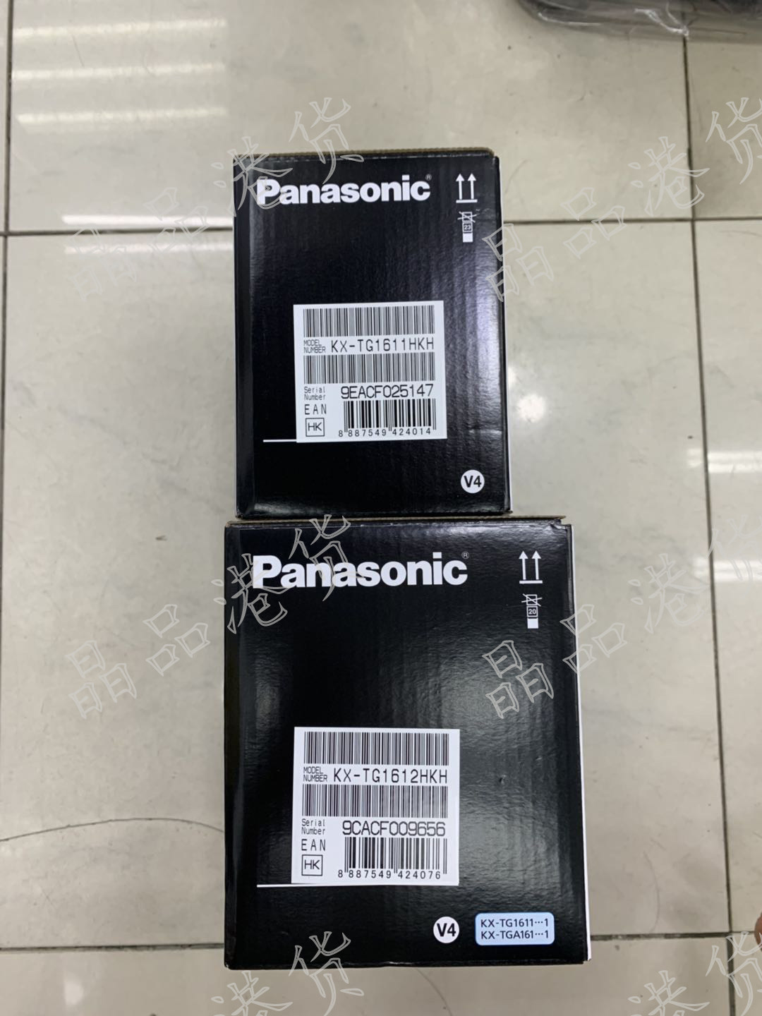 Проводной и DECT-телефон 进口正品 panasonic松下kx-tg1611 无绳电话座机电话机kx-tg1612