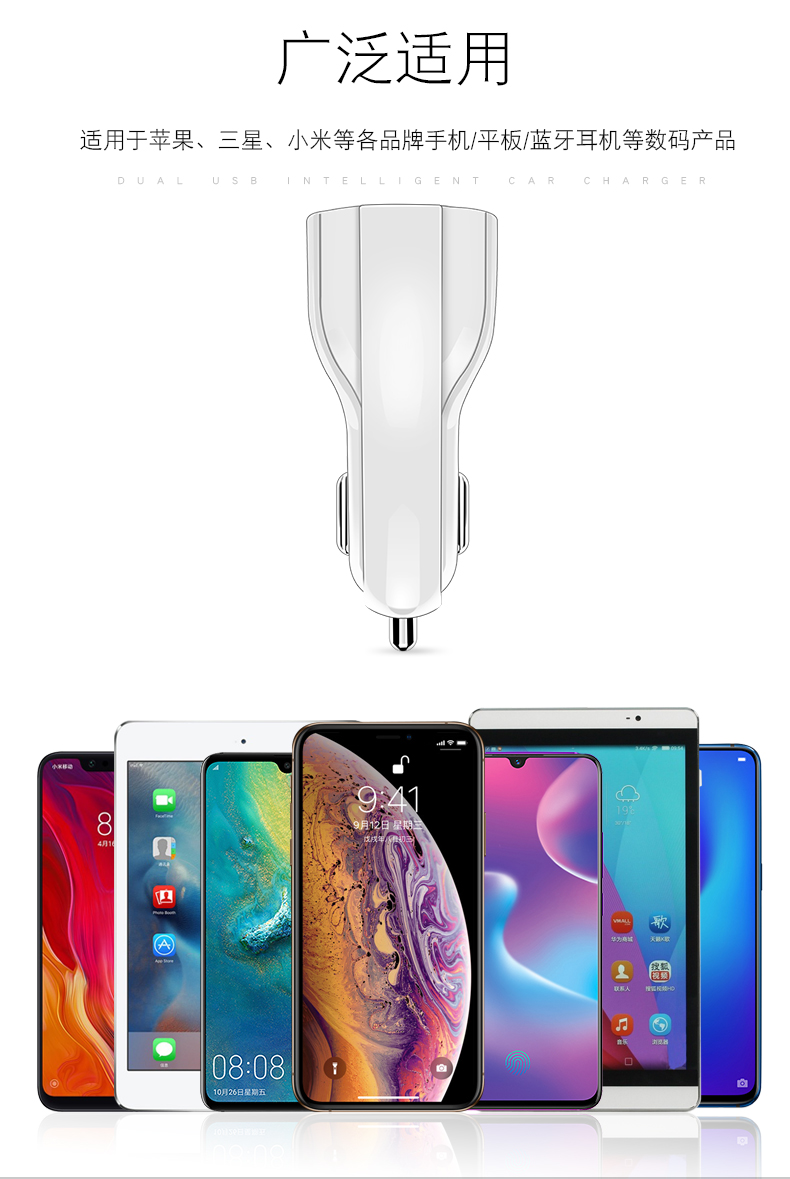 Sạc xe hơi Sạc xe hơi với một cho hai bật lửa cắm usb đa năng điện thoại di động đa năng sạc nhanh - Phụ kiện điện thoại trong ô tô sạc pin nhanh samsung