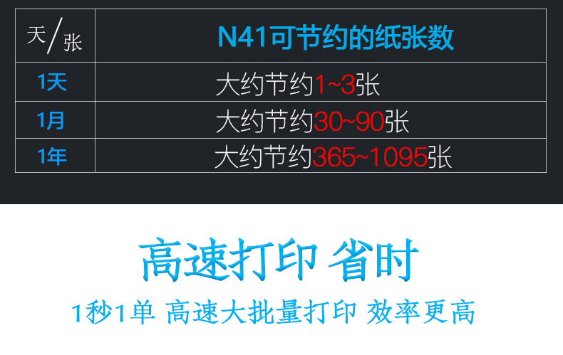 Hanyin N41 nhãn máy in mã vạch tân binh E mail kho báu giấy dán nhiệt thể hiện bề mặt máy in - Thiết bị mua / quét mã vạch