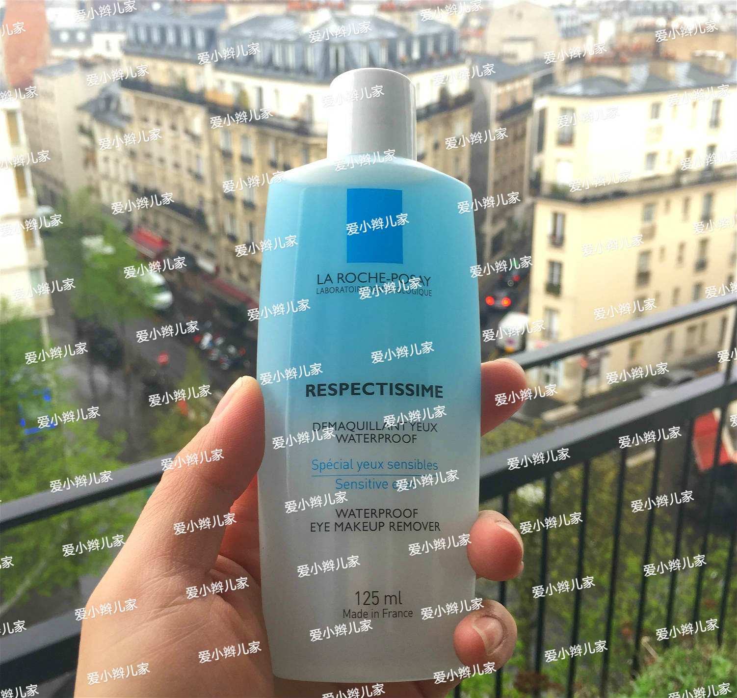 French skin care water retention LRP mild water and oil separation eye and lip makeup remover 125ml local version to place an order