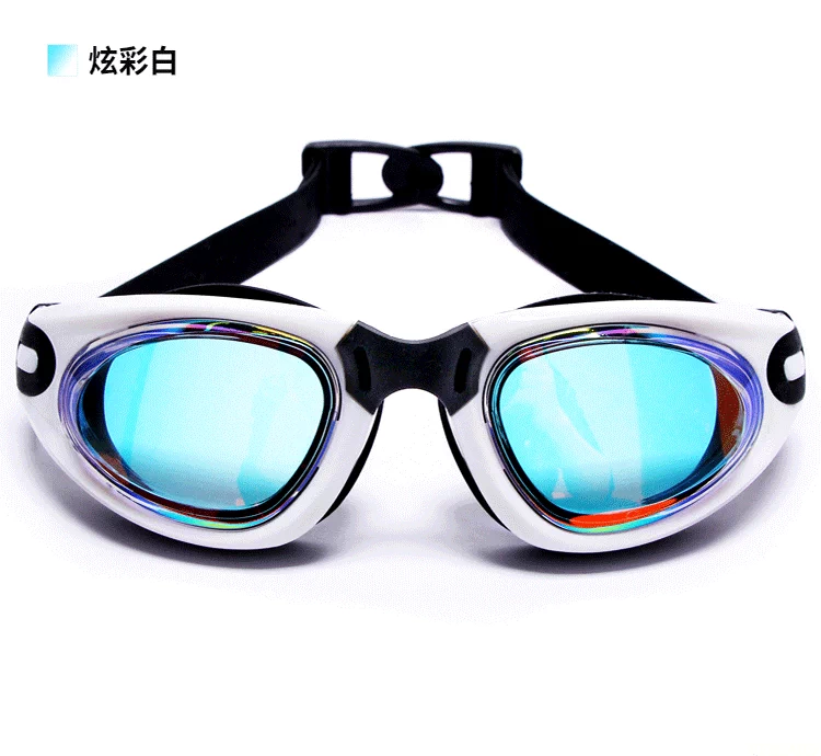 Kính bơi HD chống sương mù chống thấm nước cận thị kính bơi cho bé trai và bé gái silicone mũ bơi kính phù hợp với thiết bị bơi - Goggles