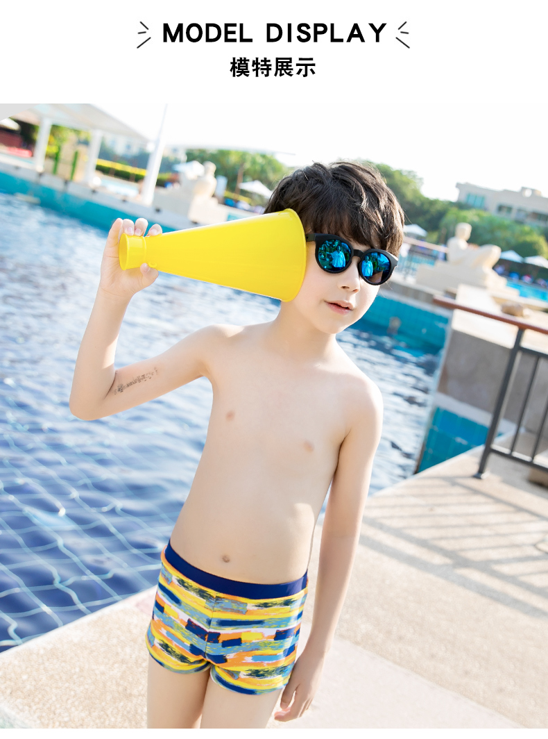 Quần bơi trẻ em Youyou mới cho bé trai Quần bơi bé trai nhanh khô quần Quần bé trai Đồ bơi bé trai đồ bơi dài tay cho bé gái