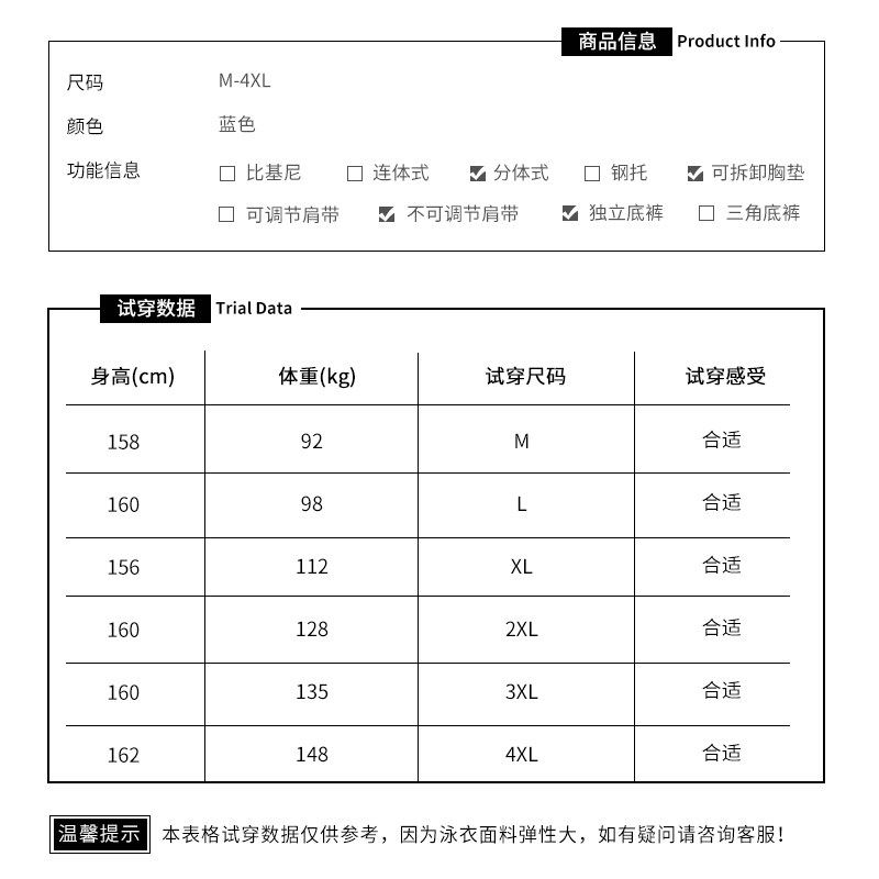 Maillot de bain pour femme - Ref 3037601 Image 4