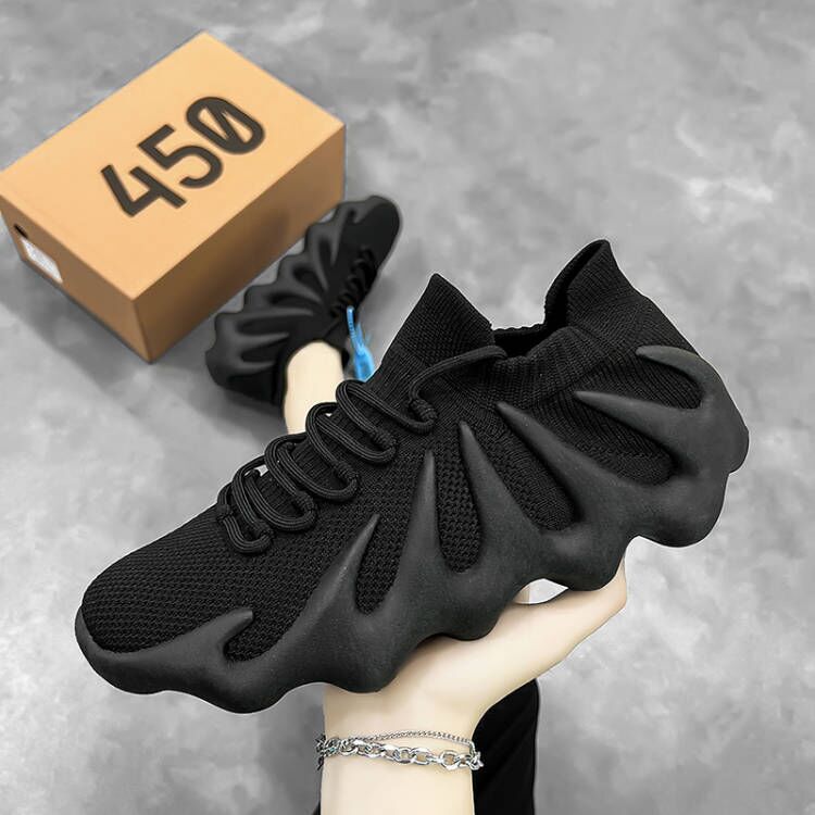 450 Vans Coconut Shoes Men's Dumpling Shoes Flame Socks Dad Shoes Women's Yeezy Octopus Couple Sneakers Trendy