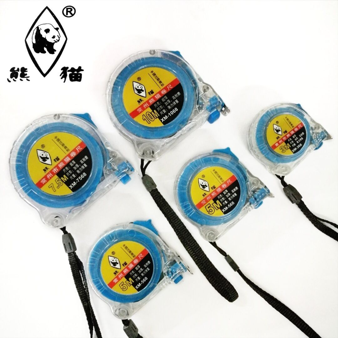 Panda steel measuring tape with high price-performance resistance to fall-proof measuring tape transparent measuring tape 3 m 5 m 7 5 m 10 m-Taobao