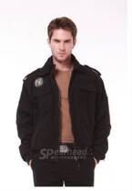 Spring and autumn multipocket jacket mens new pure cotton Supper anti-scraping Multi-pocket jacket Outdoor casual zipper abrasion resistant blouses