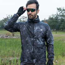 Spring Autumn Outdoor Climbing Skin clothing Mens casual thin Fishing Suit Sun Speed Dry Clothing Breathable Special Soldier Camouflares