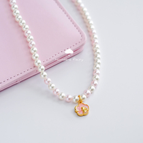 Sakura Tsukino Usagi Childrens Pearl Necklace Ins Style Cute Girls Necklace Jewelry Little Girl Versatile Princess Gift
