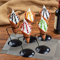 Emulated food model ice cream model ice cream model crispy ice cream film and film studio props