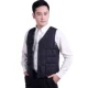 Áo vest cotton nữ mùa đông size ngắn size lớn dày trung niên không cổ áo vest vai mùa xuân và mùa thu áo mẹ ấm bên trong mặc áo khoác phao nữ