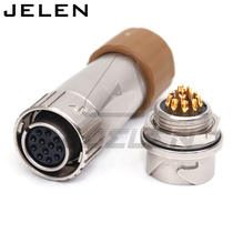 LF10WBP-12S and LF10WBR-12P power cord industrial camera connector 12-pin plug socket