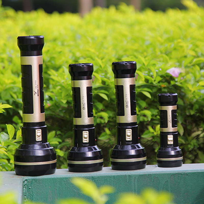 Jager LED Super Bright Rechargeable Flashlight Outdoor Emergency Lighting Daily Household Long-range Flashlight Flashlight