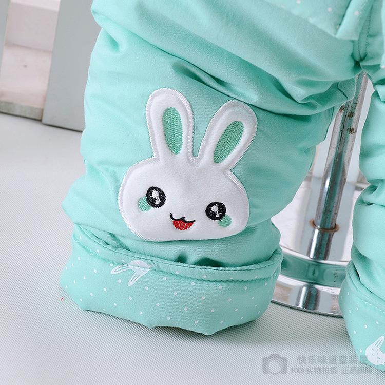 Quần áo trẻ em cho bé gái bộ đồ mùa đông dày cộng với nhung Quần áo trẻ em bằng vải cotton cho bé quần áo 0-1-2-3 tuổi ao so sinh be trai