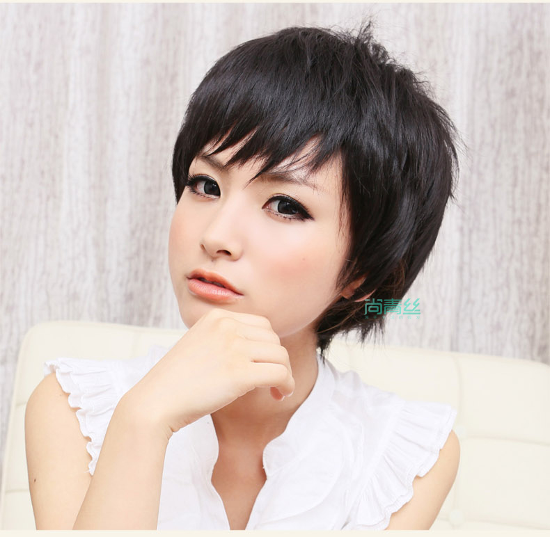 Perruque SANKINS    cheveux raides Court - Ref 2608733 Image 25