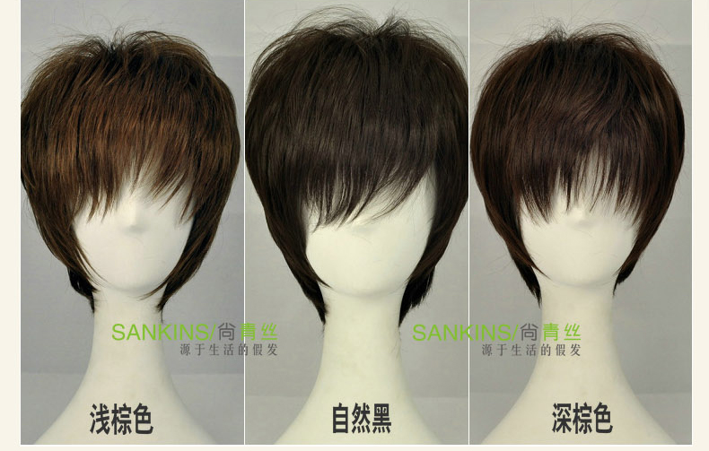 Perruque SANKINS    cheveux raides Court - Ref 2608733 Image 31