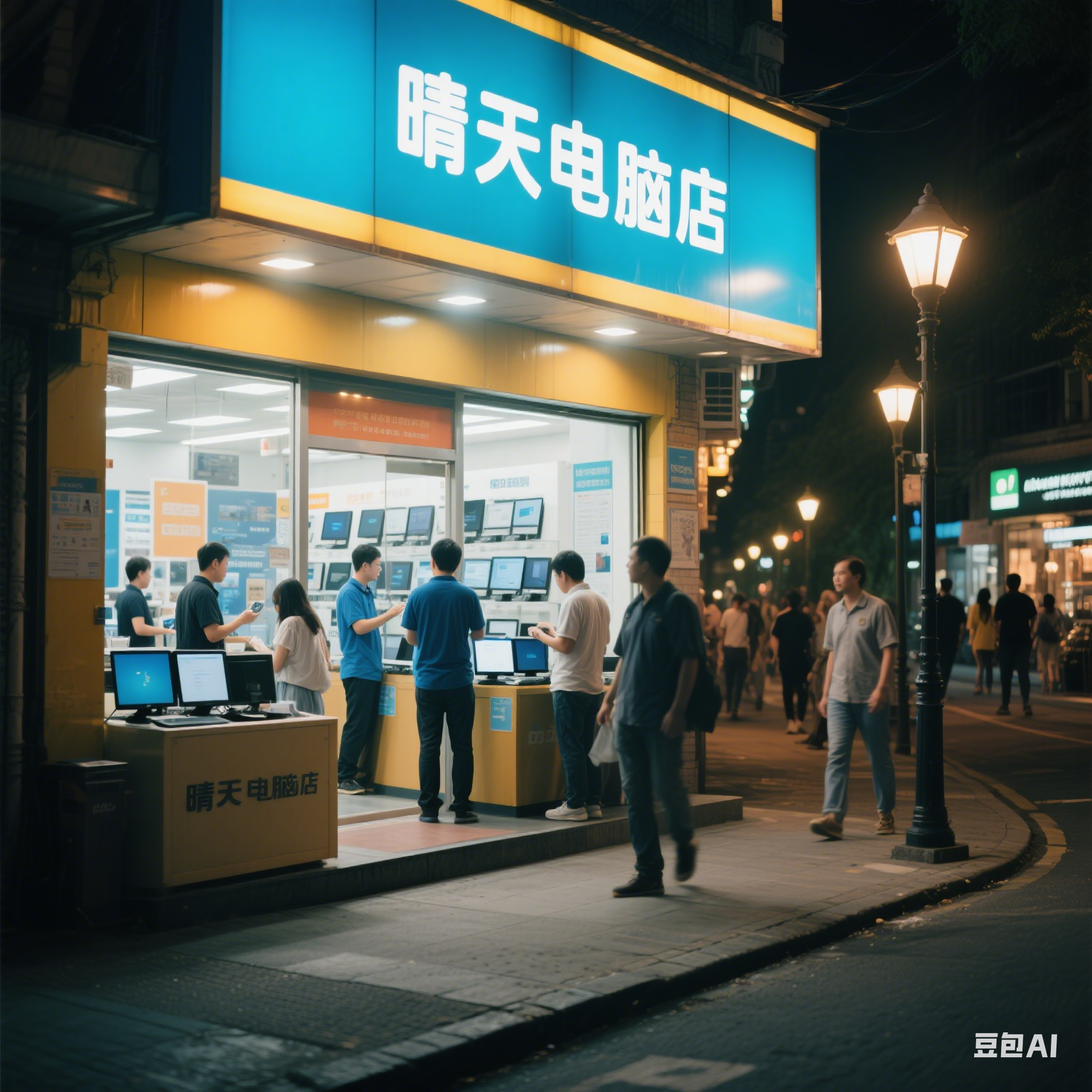 晴天电脑店