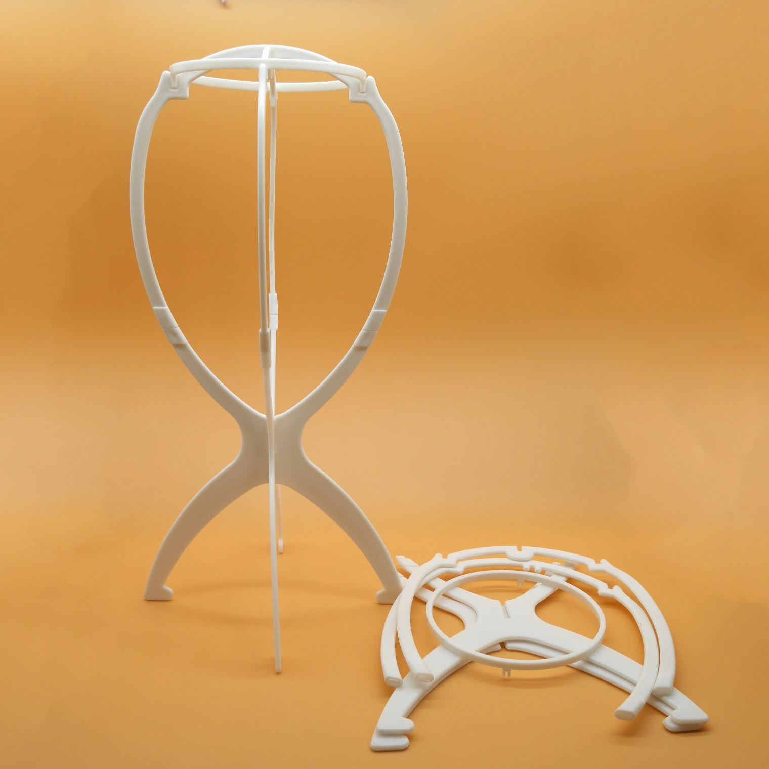 New Wig Stand Folding Stand Wig Shelf Manufacturers Direct Sales Patent No. 2019304555544