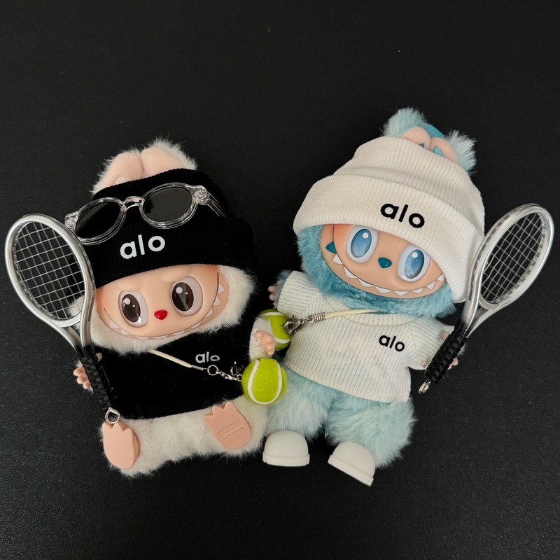 Tennis Series Labubu Doll Clothes Vinyl Doll Racket Clothes Sports Suit Apparel First, Second, and Third Generation Labubu Tennis Series Labubu Doll Clothes Vinyl Doll Racket Clothes Sports Suit Apparel First, Second, and Third Generation Labubu