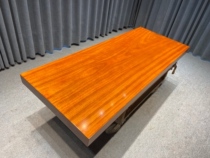 Okan Solid Wood Large Board Full Square Modern Minimalist Eu Style Tea Table Tea Table Tea Table 220 * 89 * 10 5