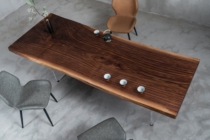 H568 North American Black Walnuts Full Board Modern Minimalist Tea Table Table Desk O 239 * 92 * 84 * 82 * 6