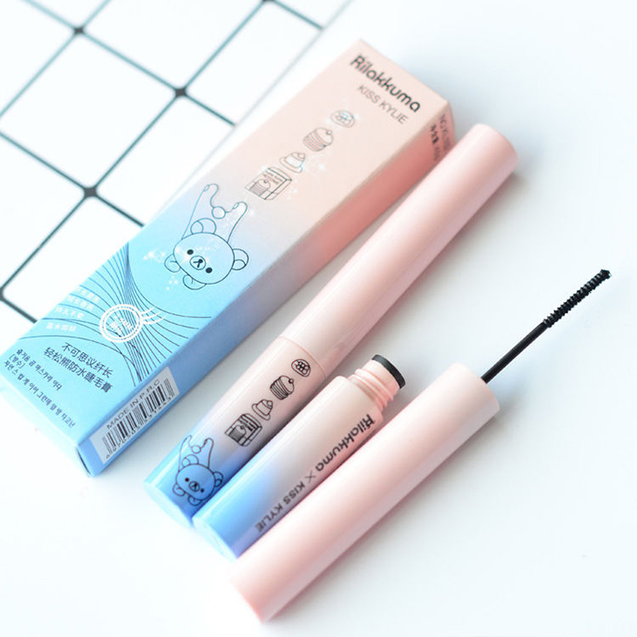 Full batch of 2 2mm small brush head mascara slender, thick, curling, durable, waterproof, sweatproof and non-smudged