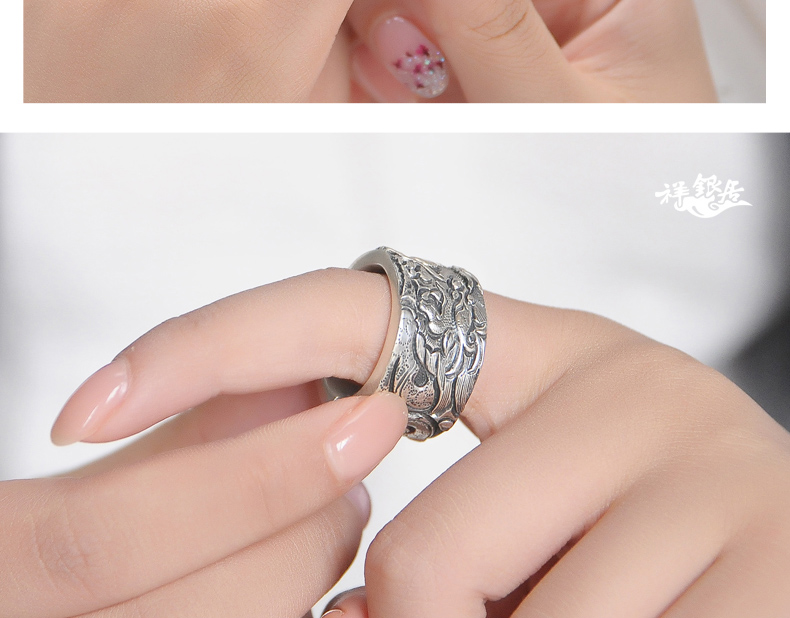 Bague mixte en Argenterie - Ref 3087706 Image 18
