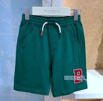 Teenie Weenie小熊童装21夏新款短裤男童中大童纯棉抽绳休闲短裤