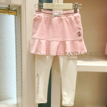 Teenie Weenie bear girls culottes 20 autumn and winter models in the big children plus velvet thick casual bottoming trousers