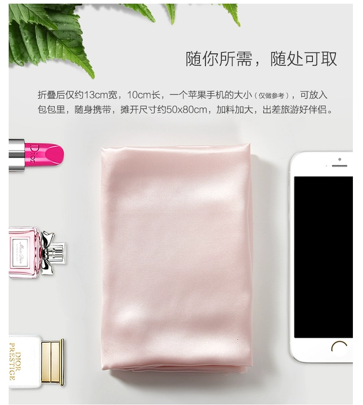 [Khăn lụa 19m] Khăn lụa tơ tằm vỏ ga gối