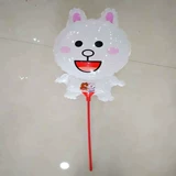 Янганг -группа -ударная алюминиевая мембрана алюминиевая фольга Баллон Мультфильм Алюминиевая пленка Balloon Balloon Ball Ball Band