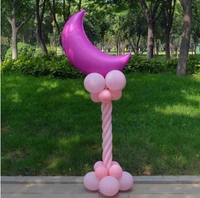 Набор колонн красной луны