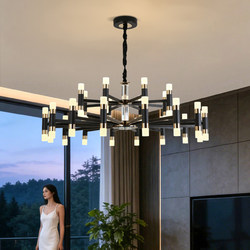 Light Luxury Living Room Chandelier 2026 New Model Modern Simple Elegant High-End Main Light Italian Style Dining Room Super Bright Bedroom Light
