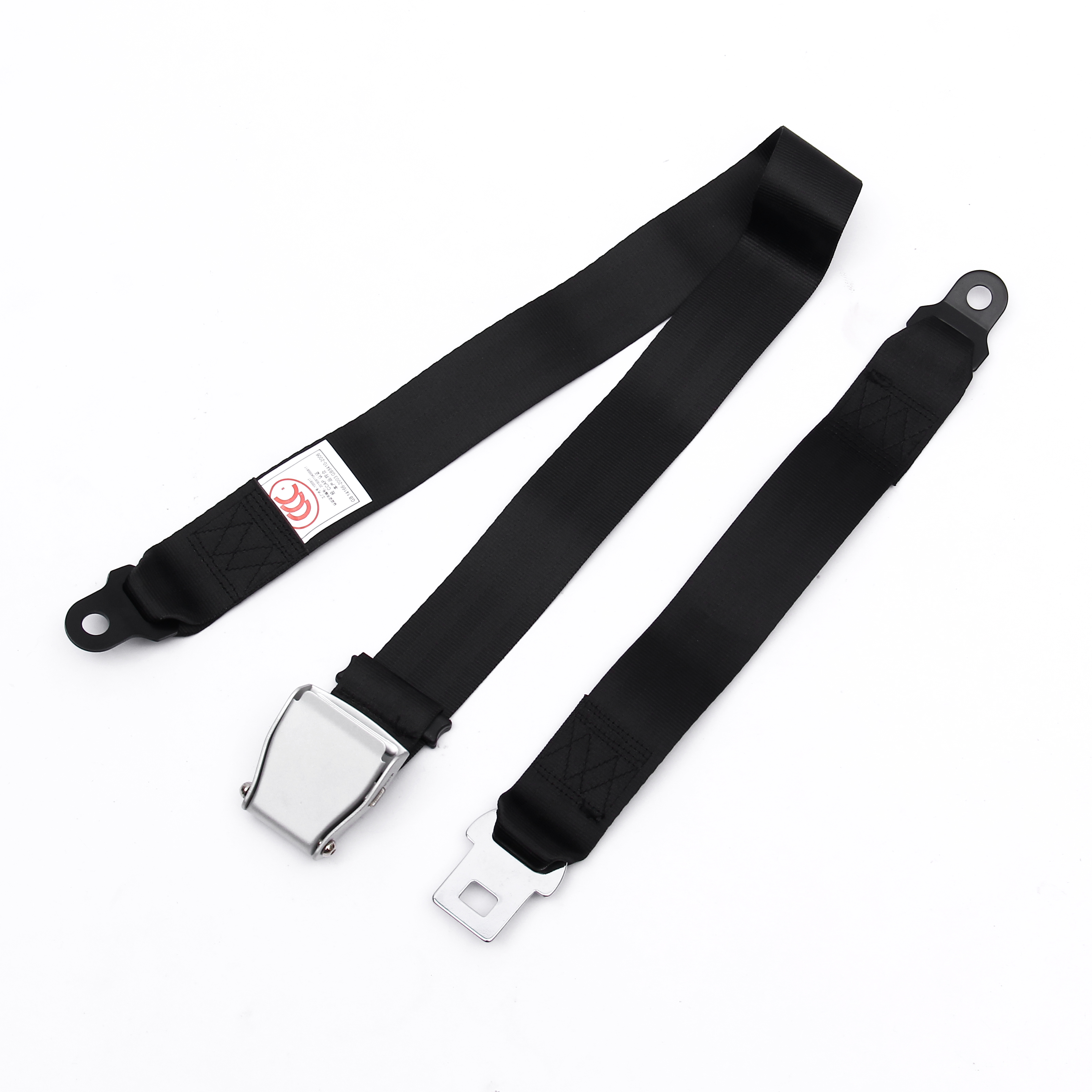 Aluminum alloy aircraft two-point seat belt amusement equipment two-point seat belt binding belt safety rope