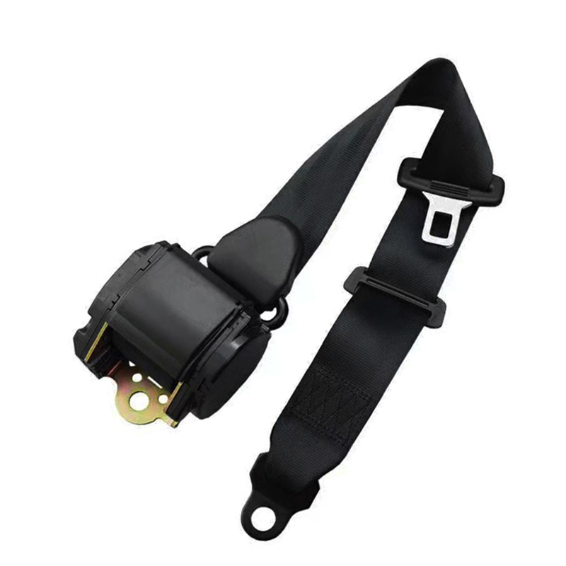 Factory direct supply car bus school bus three-point fully automatic retractable seat belt bus safety belt and base