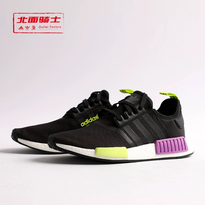 Adidas / cỏ ba lá nam NMD R1 boost chạy giày thể thao thoáng khí Giày thường D96627 - Giày chạy bộ