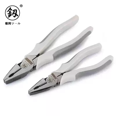 Japan Fukuoka wire pliers hard blade special steel 8 inch industrial grade vise labor-saving pliers tools imported