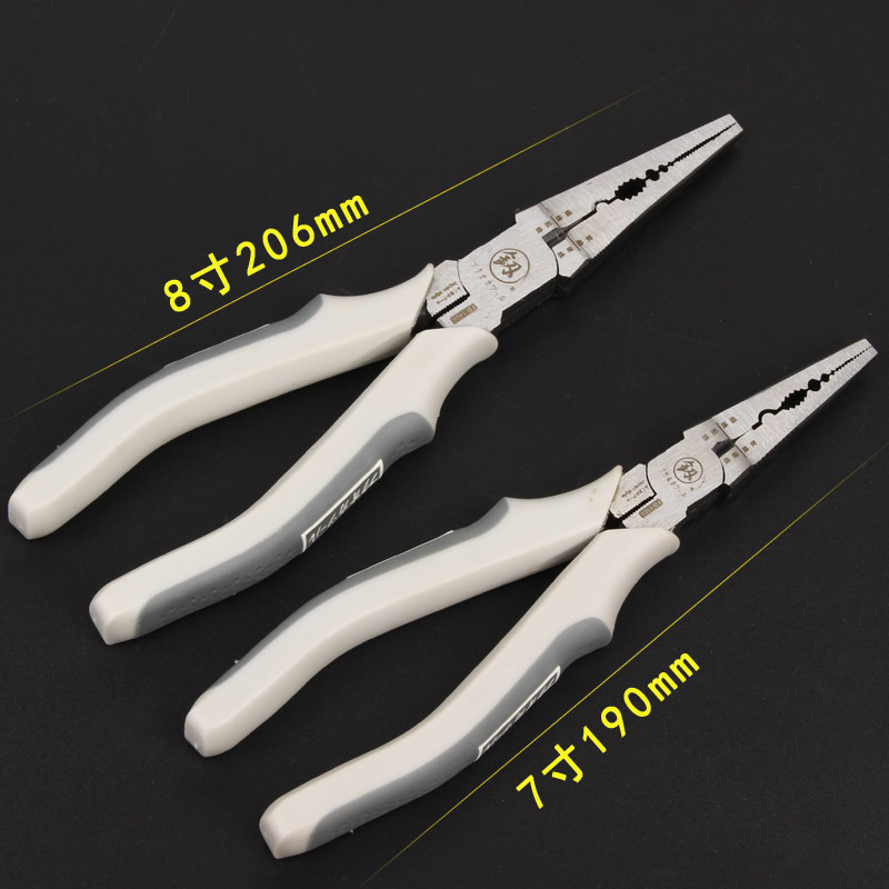 Japan Fukuoka Sentinate Pliers Multifunction Home Electrics Double Blades Labor-saving Tip Pliers Wire Pliers Five Gold Tools