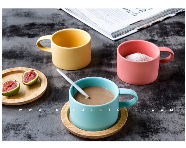 肆 月 xa macarons mờ mờ cà phê gốm cốc cốc cốc ăn sáng cốc vài - Cà phê dụng cụ pha cà phê