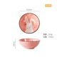 Trẻ con Dễ thương vẽ tay bằng gốm động vật Bộ đồ ăn trẻ em khay riêng đĩa ăn sáng cho bé ăn bát đĩa đĩa sứ trắng