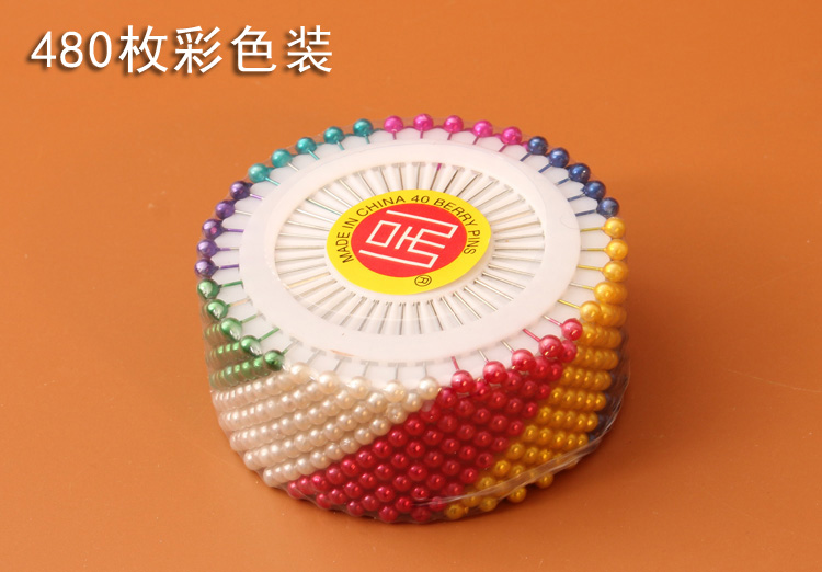 kim chủ Màu nạp vị trí bóng 100 đồ trang trí gắn với các hạt kim khâu ngọc trai cụ pin DIY - Công cụ & vật liệu may DIY kim máy may