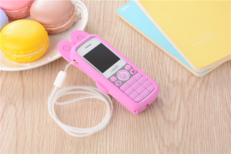 Long Bell K100 Children Mobile Mobile Phiên bản viễn thông Mini Super Little Phim hoạt hình dễ thương Nam và nữ