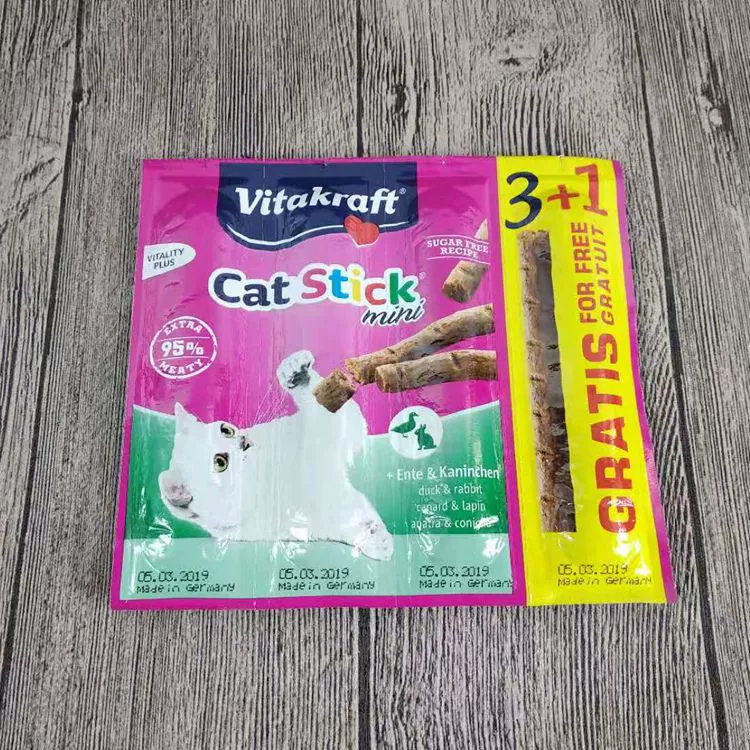 Mới đến Người giám hộ Kraft Vitakraft Mèo Mèo Ăn vặt Kitty Dinh dưỡng Cá Gỏi Thịt 500g thức ăn cho mèo