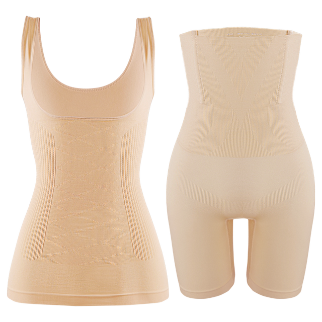 Tingmei Weiman split suit body shaping seamless high elastic belly tightening butt lifting postpartum belly shaping pants waist base