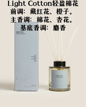 Zara Home Light Cotton series of home volatile aromatherapy