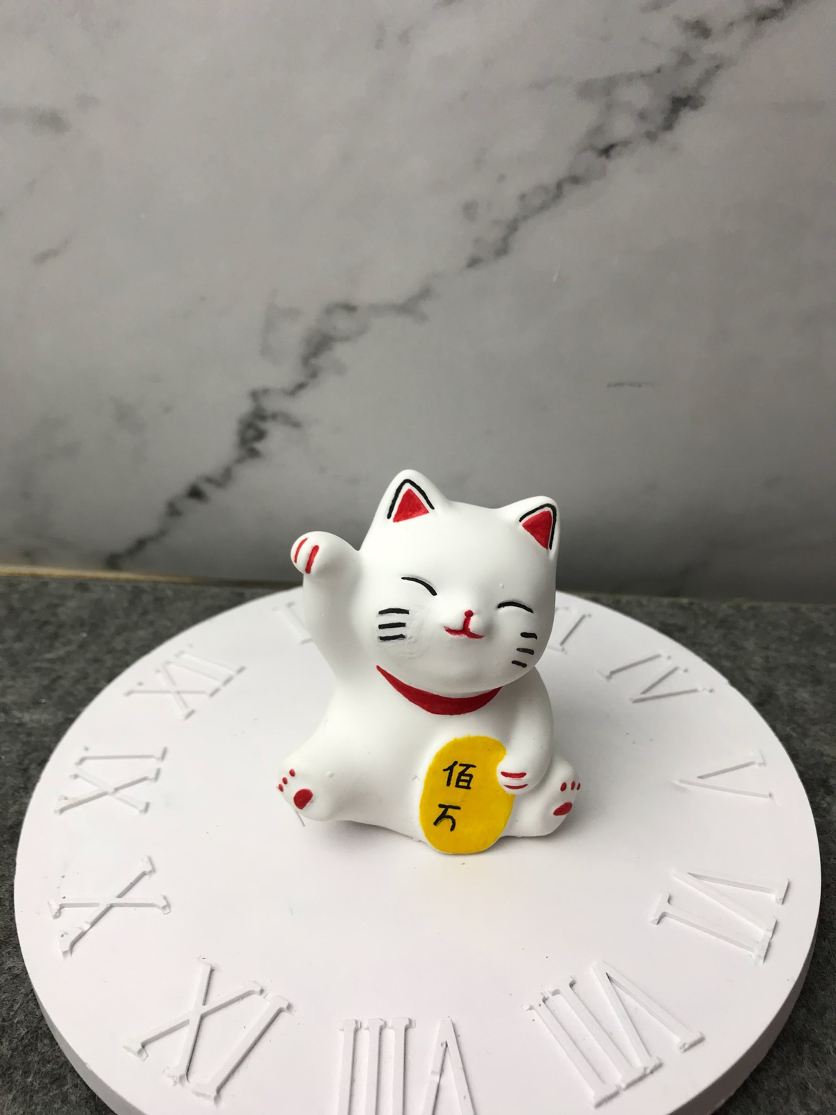 Âm thanh nổi 3D may mắn mèo silicone khuôn bằng tay tự làm đồ trang trí xe hơi lan tỏa hương liệu thạch cao thực phẩm cấp khuôn khuôn làm kem